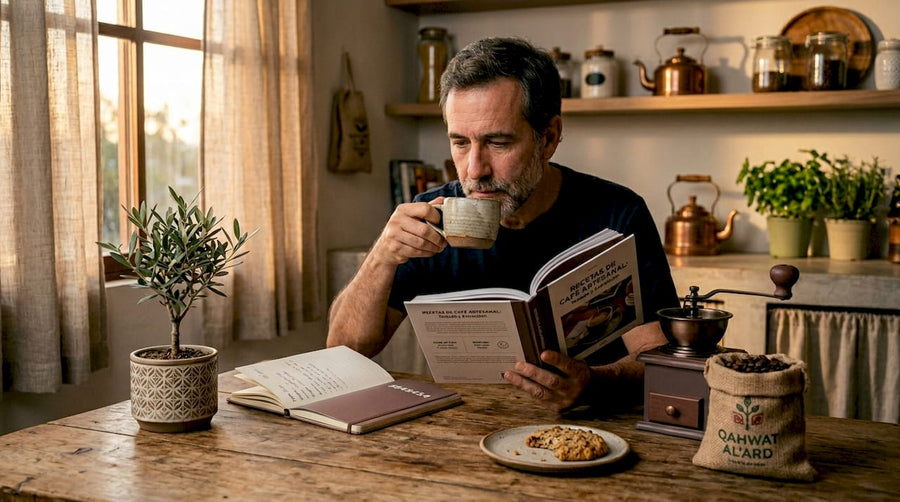 Mientras disfruta de una taza de café, navega por distintas páginas de suscripciones en busca de nuevas opciones.