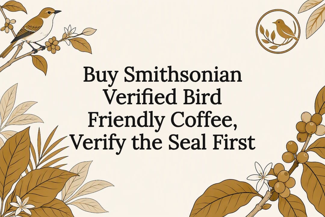 Bird Friendly coffee certification title card