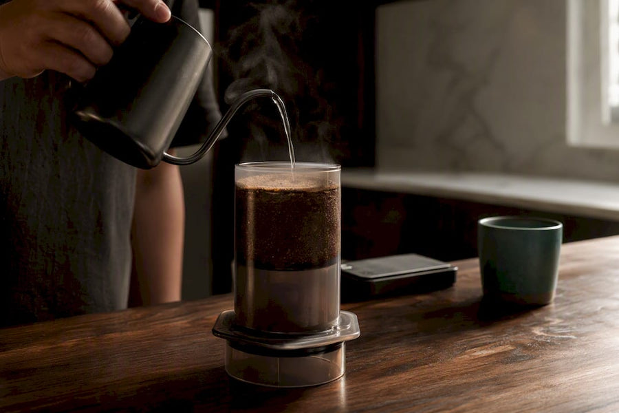 Cómo preparar café invertido en casa