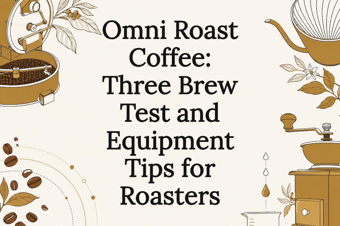 Omni roast coffee brewing title card