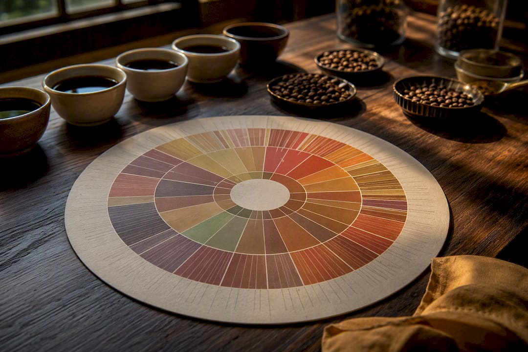 Roda de sabores ao lado dos cafés